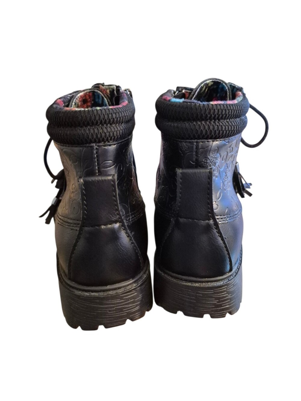 Allegria Chevon Womens Waterproof Leather Embossed Ankle Boot - 40/9 - Picture 3 of 10